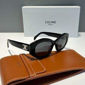 Celine Triomphe Black Women's Sunglasses
